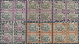 **/* Malaiischer Staatenbund: 1901, Tiger Definitives With Wmk. Crown CA Complete Set Of Eight And Other - Federated Malay States