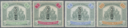 * Malaiischer Staatenbund: 1900, Elephant Definitives With Wmk. Crown CC Complete Set Of Four With SPE - Federated Malay States