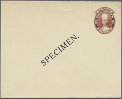 GA Malaiische Staaten - Kelantan: 1935, 5 C Red-brown Sultan Ismail Postal Stationery Envelope, Ovp SPE - Kelantan