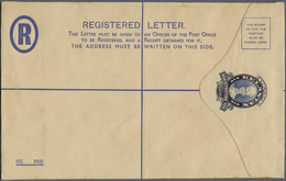 GA Malaiische Staaten - Kelantan: 1937, 15 C Blue Sultan Ismail Registered Postal Stationery Envelope ( - Kelantan