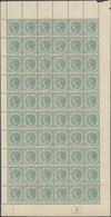 ** Malaiische Staaten - Straits Settlements: 1883-91 QV 24c. Blue-green, Wmk Crown CC, COMPLETE LOWER R - Straits Settlements