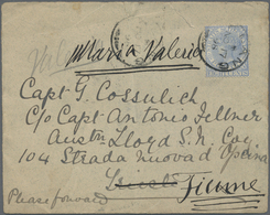 Br Malaiische Staaten - Straits Settlements: 1898, 8 C Ultramarine QV, Single Franking On Selangor Pre- - Straits Settlements