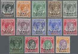 Malaiische Staaten - Britische Militärverwaltung: 1945-48 KGVI. Ovpt. "BMA/MALAYA" Complete Set Of 1 - Malaya (British Military Administration)