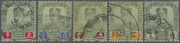 O Malaiische Staaten - Johor: 1922/1940, Sultan Sir Ibrahim Definitives With New Wmk. Mult. Script CA - Johore