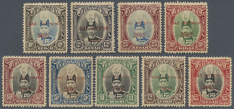 * Malaiische Staaten - Kelantan: Kelantan, 1942, Sultan Abdul Hamid Design 10 C.-$5, Ex-25 C. Unused M - Kelantan