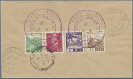 Br Malaiische Staaten - Kelantan: Japanese Occupation, Japan Used In Kelantan, 1943, 3 S., 5 S., 8 S. A - Kelantan