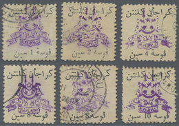 O Malaiische Staaten - Kelantan: Thai Occupation, 1943, 1 C./10 C. Set, Used. Plus A "hollow Star" For - Kelantan