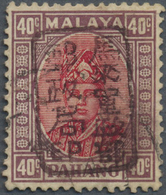 O Malaiische Staaten - Pahang: Japanese Occupation, 1942, General Issues, Pahang 40 C. With Small Seal - Pahang