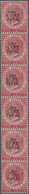 * Malaiische Staaten - Perak: 1889, Straits Settlements QV 2c. Bright Rose Wmkd. Crown CA Vertical Str - Perak