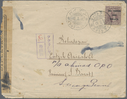 Br Malaiische Staaten - Perak: Japanese Occupation, 1942, 10 C. Perak Ovpt. "Dai Nippon 2602...", Used - Perak