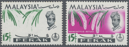 ** Malaiische Staaten - Perak: 1965, Orchids 15c. 'Rhynchostylis Retusa' With MAGENTA OMITTED (backgrou - Perak