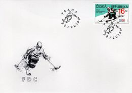 Czech Republic - 2018 - Winter Olympic Games In Pyeongchang - Czech Paralympic Team - FDC (first Day Cover) - FDC