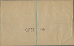 GA Malaiische Staaten - Sarawak: 1934, 15 C Orange Registered Postal Stationery Envelope, Size 201x125m - Other & Unclassified