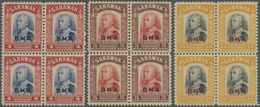 **/* Malaiische Staaten - Sarawak: 1945, Sir Charles Vyner Brooke With BMA Opt. Complete Set Of 20 In Blo - Other & Unclassified