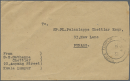 Br Malaiische Staaten - Selangor: BRITISH MILITARY ADMINISTRATION: 1945 (17.10.), Stampless Cover Of Th - Selangor