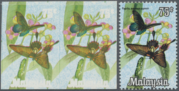 ** Malaysia: 1970, Butterflies 75c. 'Papilio Memnon Agenor' Horizontal Imperforate PROGRESSIVE PROOF Pa - Malesia (1964-...)