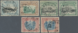 O Nordborneo: 1897/1902, Pictorial Definitives Set Of 20 Incl. All Different Colours And The Two Corre - Bornéo Du Nord (...-1963)