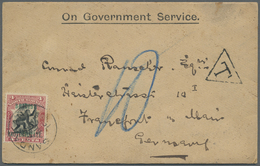 Br Nordborneo: 1905. Official Envelope Addressed To Germany Headed 'On Government Service' Bearing Nort - Noord Borneo (...-1963)