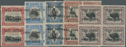 * Nordborneo: 1918, Pictorial Definitives With Opt. 'RED CROSS TWO CENTS' Part Set Of 11 Stamps 1c. To - Noord Borneo (...-1963)