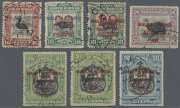 O Nordborneo: 1922, Malaya-Borneo Exhibition Complete Set Of 14 And Additional 20 On 18c. With Red Opt - Noord Borneo (...-1963)