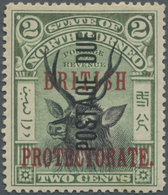 * Nordborneo - Portomarken: 1902, Pictorial Definitive 2c. 'Sambar Stag' With Red Opt. 'BRITISH PROTEC - Bornéo Du Nord (...-1963)