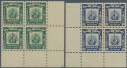 ** Nordborneo - Portomarken: 1939, Postage Dues 'Crest Of The Company' Complete Set Of Five In Blocks O - Borneo Del Nord (...-1963)