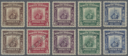** Nordborneo - Portomarken: 1939, Postage Dues 'Crest Of The Company' Complete Set Of Five And Another - North Borneo (...-1963)