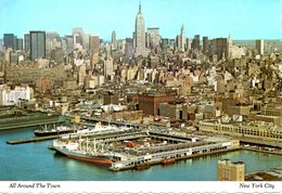 USA. Carte Postale écrite. All Around The Town. - Panoramic Views