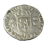 Teston - Henri II -  France - 1559 - H La Rochelle - 1er Type - 9,22 Gr.  - TB+  - Argent - - 1547-1559 Henri II