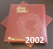 PORTUGAL - ÁLBUM FILATÉLICO - Full Year Stamps + Blocks + ATM / Machine Stamps + Carnets + Postage Due - MNH - 2002 - Boek Van Het Jaar