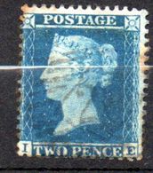 N° 14 -2 P Victoria - Oblitéré - - Grande Bretagne - Used Stamps