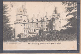 CPA   Le Chateau D'ANTOING Une Vue De Cote Le 5 II 1905  Pour PARIS " Cachet DAGUIN 2BD De ARRAS Pas De Calais " - Antoing