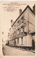 CPA 45 GIEN Grand Hôtel De L'Ecu Et La Poste Marius Douté  Propriétaire édition Lenormand - Gien