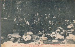 CPA 71 AUTUN Promenade Des Marbres Kermesse Morvandelle Du 19 Septembre 1909 L'Orchestre Eduen - Autun