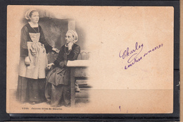 CPA    De  Jeunes Filles De GOURIN   Le 29 5 1904  Pour CLISSON Loire Inf  ANIMEE  Num 1144 - Gourin