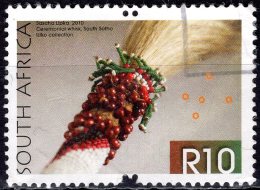 SOUTH AFRICA 2010 South Sotho Ceremonial Whisk - 10r Multicoloured FU - Used Stamps