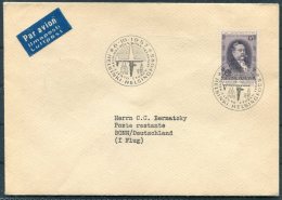 1957 Finland Germany Helsinki - Bonn First Flight Cover - Lettres & Documents