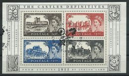 GROSSBRITANNIEN GRANDE BRETAGNE GB 2005 CASTLES DEFINITIVES M/S SG MS2530 MI B23-2291-94 SC SH2278 YV F29-2633-263 - Feuilles, Planches  Et Multiples