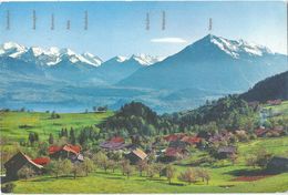 Schwanden Ob Sigriswil - Dorf Mit Berner Alpen              1975 - Sigriswil