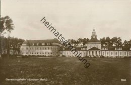 Lindow (Mark) - Genesungsheim - Foto-AK 20er Jahre - Verlag Karl Ellings Buchhandlung Lindow - Lindow