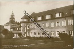 Lindow (Mark) - Genesungsheim - Erstes Pflegehaus - Foto-AK 20er Jahre - Verlag Karl Ellings Buchhandlung Lindow - Lindow