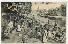 AMIENS SOMME Thème Marchands Ambulants : Marché Sur L'Eau - Ed Caron N° 691 - Voyagé - Vendedores Ambulantes