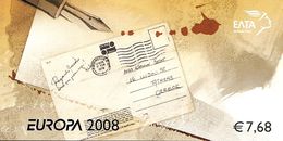 GREECE, Booklet 47, 2008, Europa. Mi MH32 - Postzegelboekjes