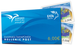 GREECE, Booklet 74, 2014, Euromed 2014 - Postzegelboekjes