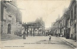 Neuillé-Pont-Pierre - Place De L'Eglise - Neuillé-Pont-Pierre