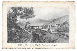 69 - LYON En 1850 - Ruines D'Aqueducs Romains Près De Brignais - D'après Une Gravure Ou Une Illustration De L'époque - Brignais
