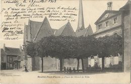 Neuillé-Pont-Pierre - Place De L'Hôtel De Ville - Neuillé-Pont-Pierre