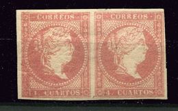 Espagne *. N° 43 Paire - Used Stamps