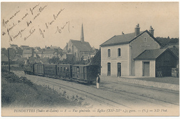 FONDETTES - Vue Générale, Tramway En Gare - Fondettes