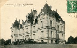 Coussac Booneval Chateau De Chauffaille Circulee En 1916 - Condat Sur Vienne